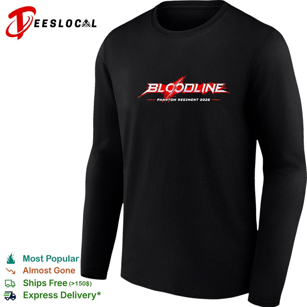 The Phan Bloodline Phantom Regiment 2026 logo shirt