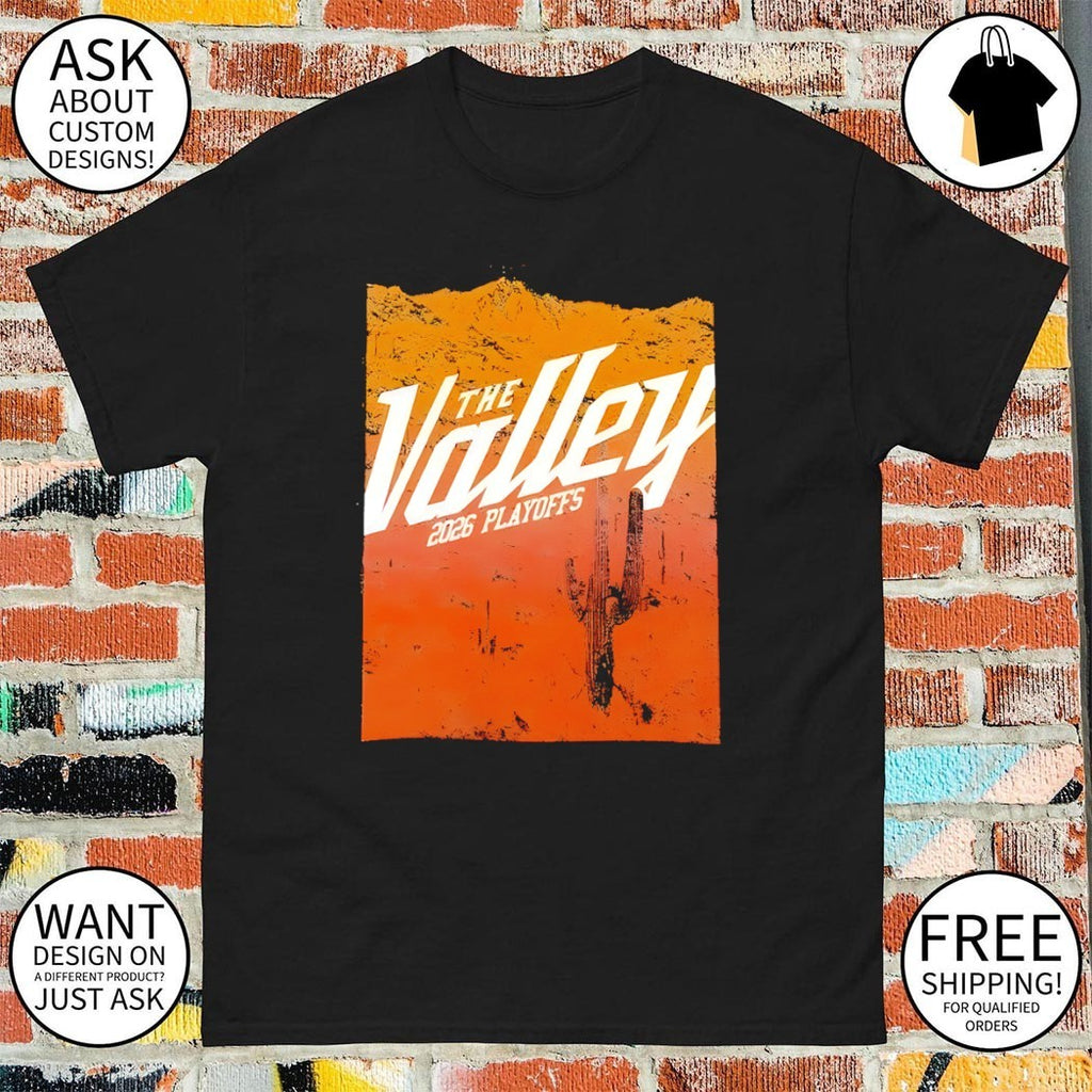 The Valley 2026 Playoffs Phoenix Suns New Era NBA shirt