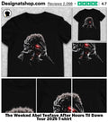 The Weeknd Abel Tesfaye After Hours Til Dawn Tour 2026 shirt