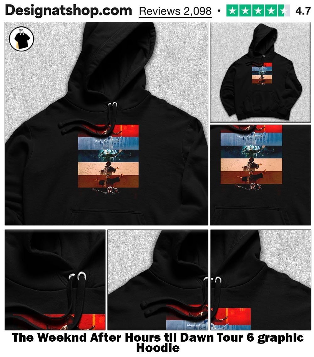 The Weeknd After Hours til Dawn Tour 6 graphic shirt