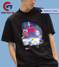 The Weeknd head collage signature shirt