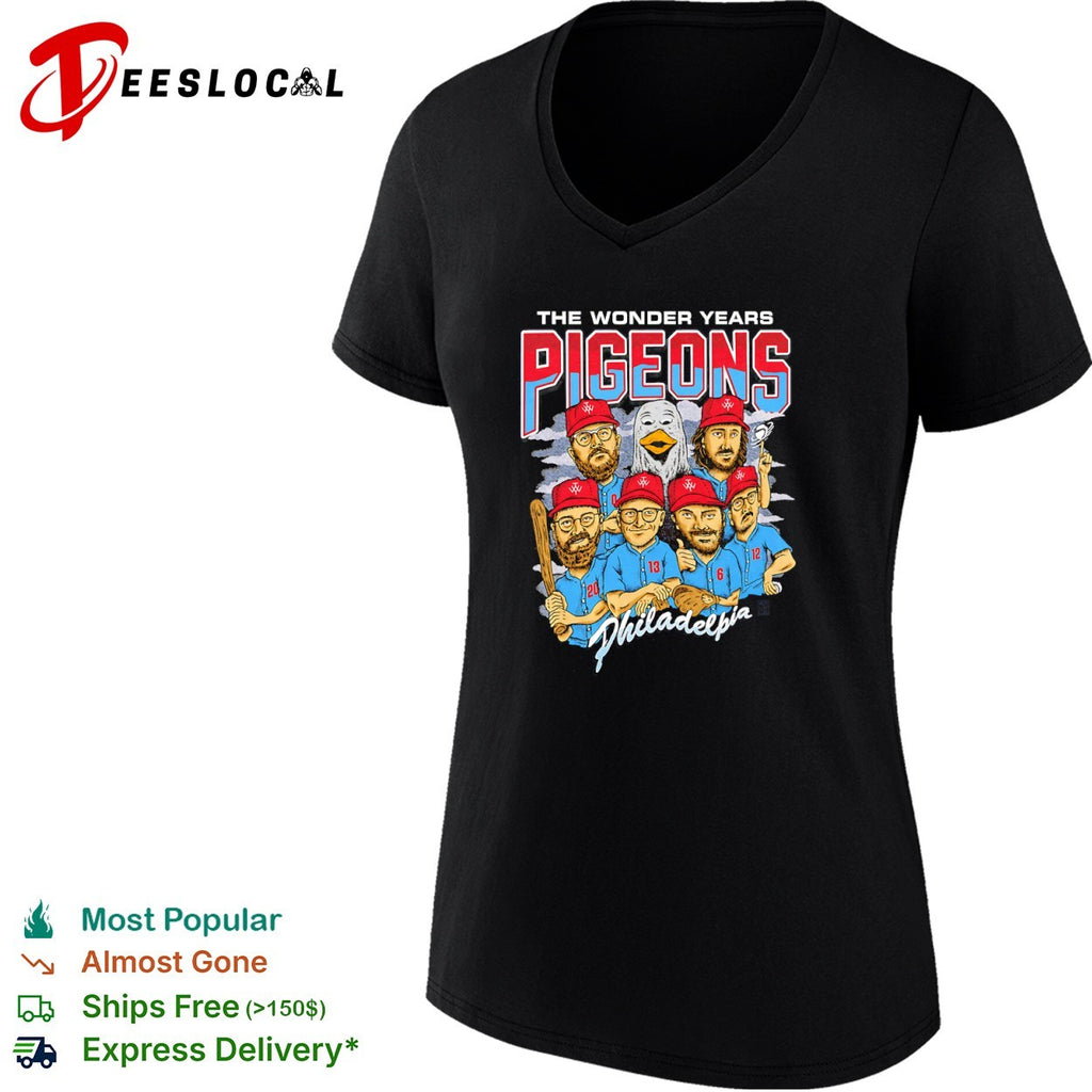 The Wonder Years Pigeons Philadelphia Phillies shirt
