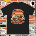 The hobbit breakfast food movie all you need is breakfast first and second shirt