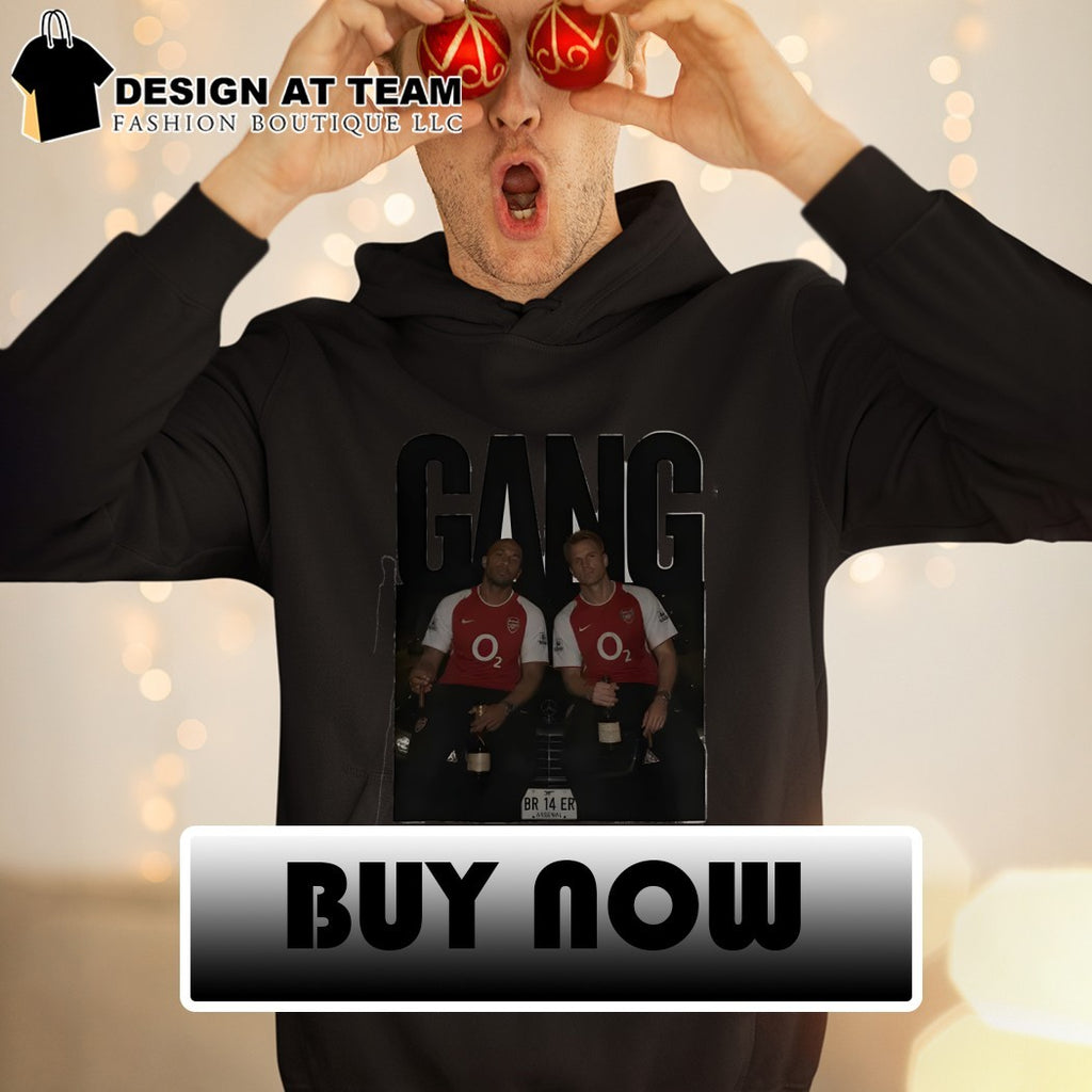 Thierry Henry Dennis Bergkamp Arsenal FC Gang 2026 shirt