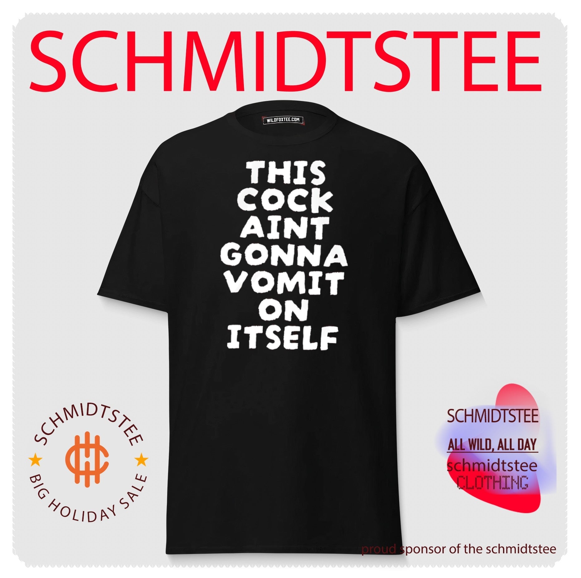 This Cock Aint Gonna Vomit on Itself funny shirt