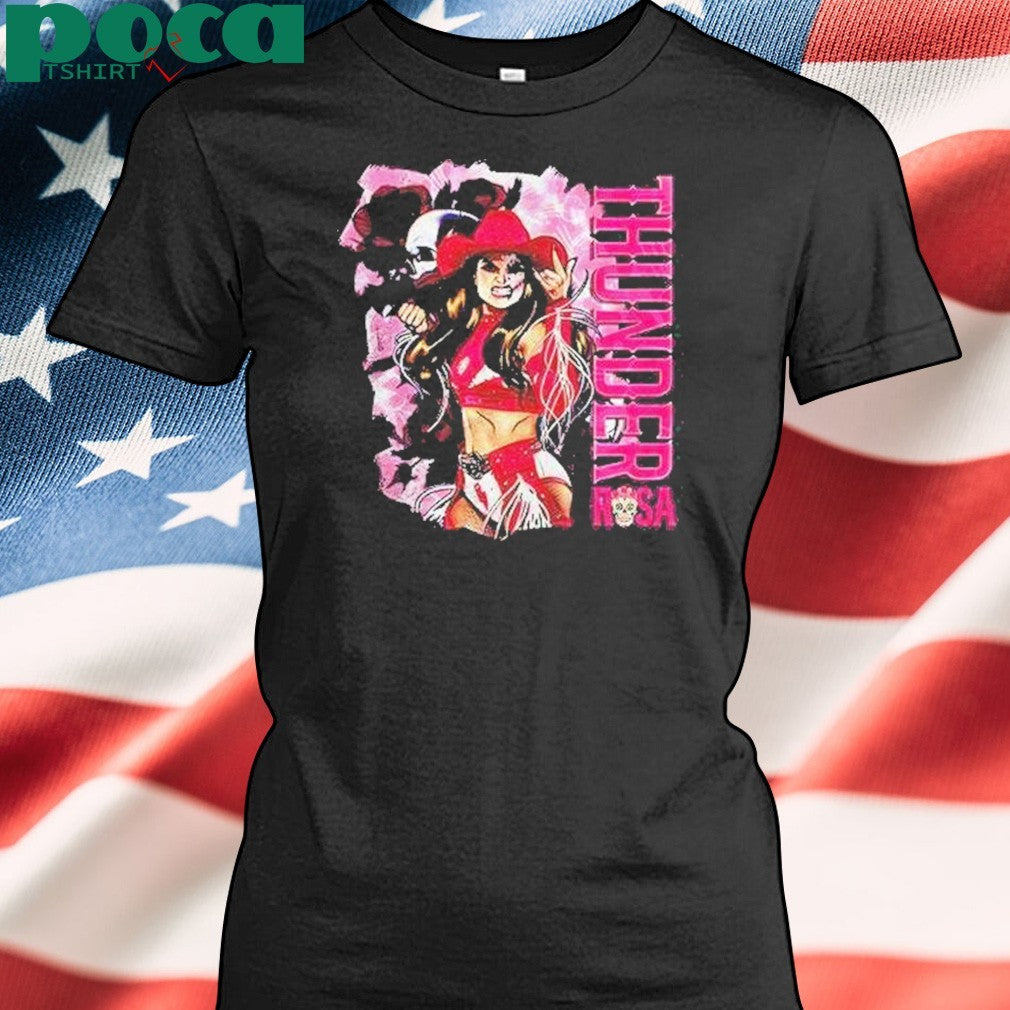 Thunder Rosa Aew Graphic Shirt
