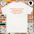 Ticket Prices Were Steep Trump Fell Asleep Knicks-In Five Political Sports Essential shirt
