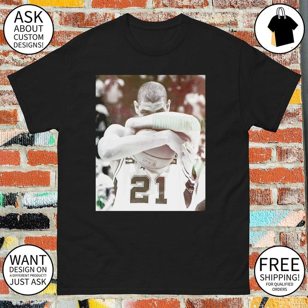 Tim Duncan San Antonio Spurs Basketball Legend Fan shirt