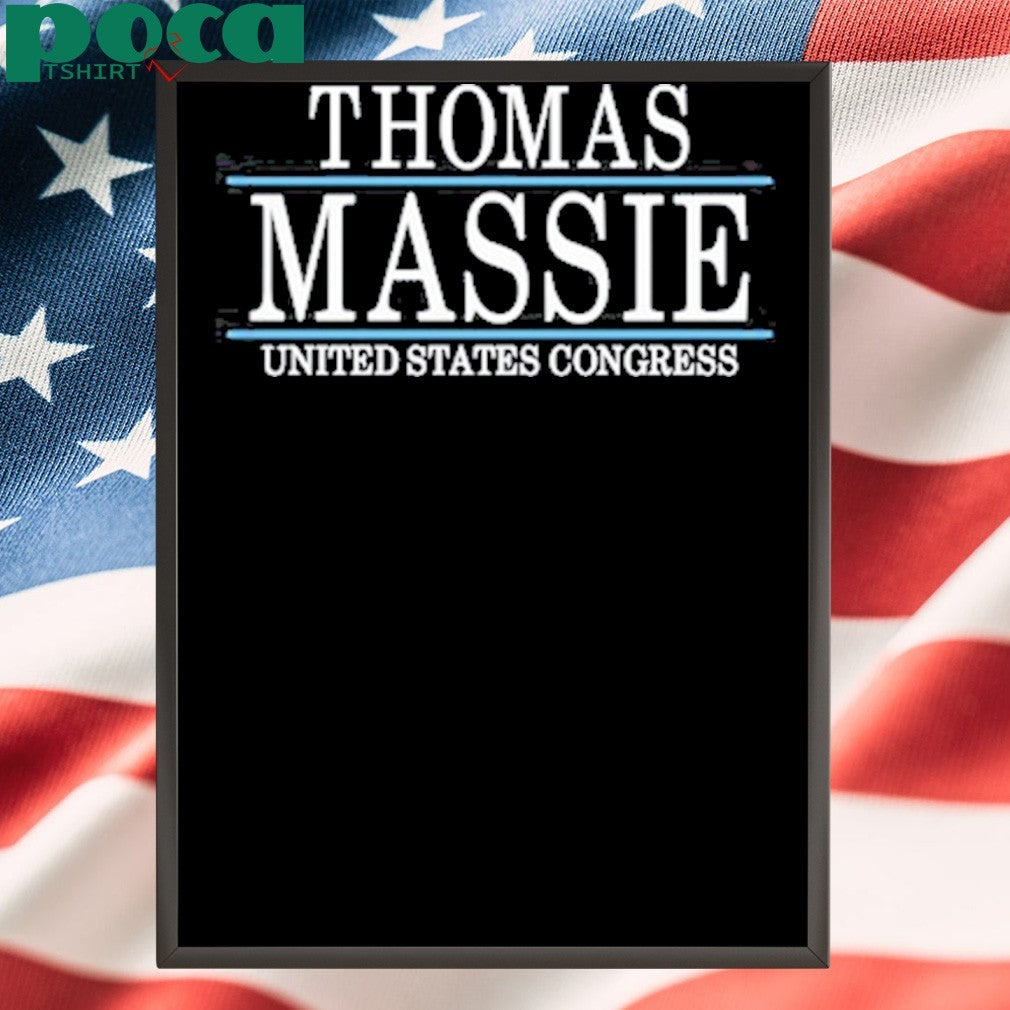 Tj Roberts Thomas Massie United States Congress T-Shirt