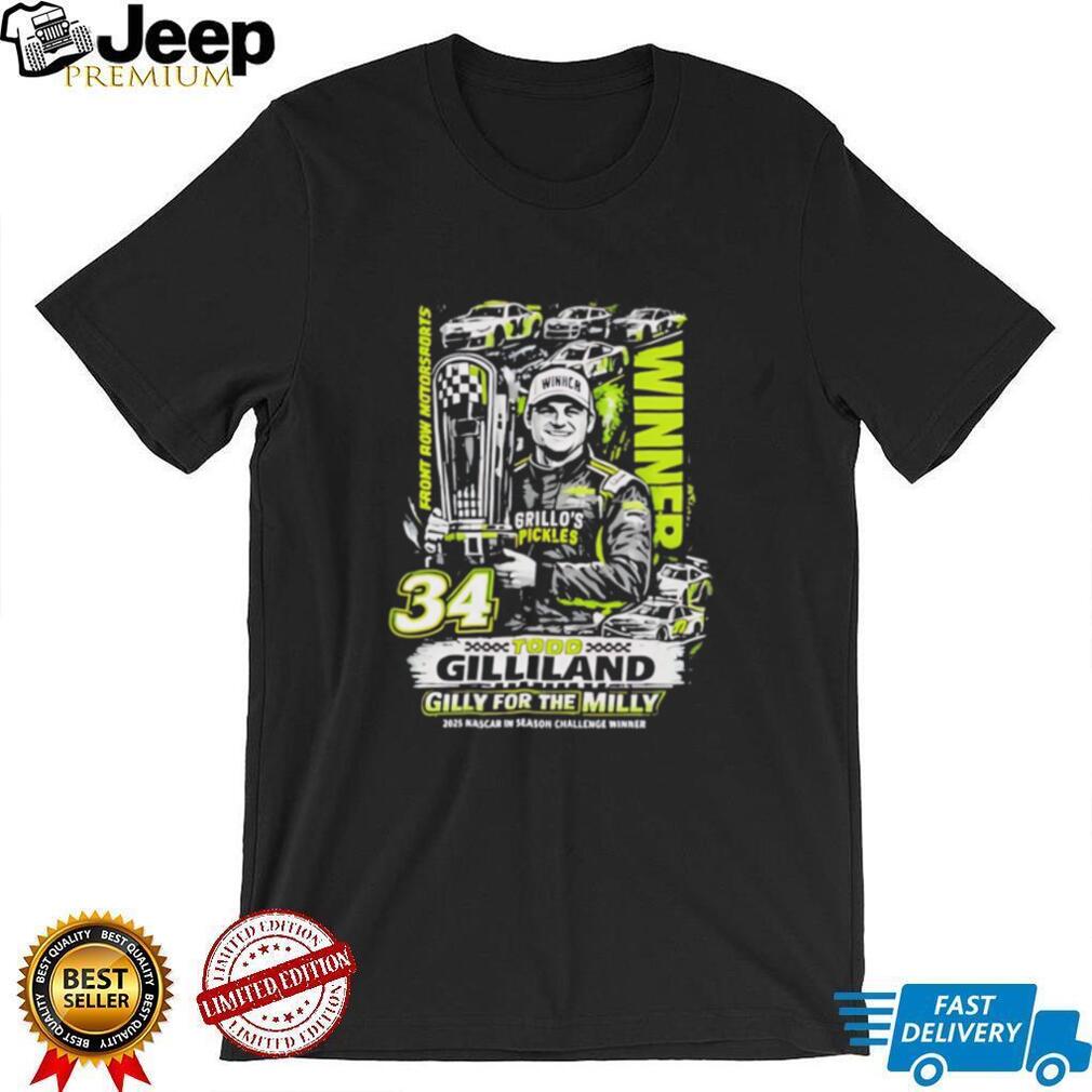 Todd Gilliland Gilly for the Milly trophy vintage shirt
