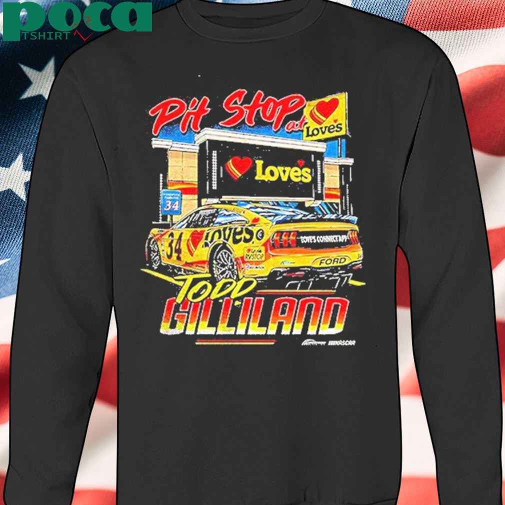 Todd Gilliland Pit Stop At Loves Shirt
