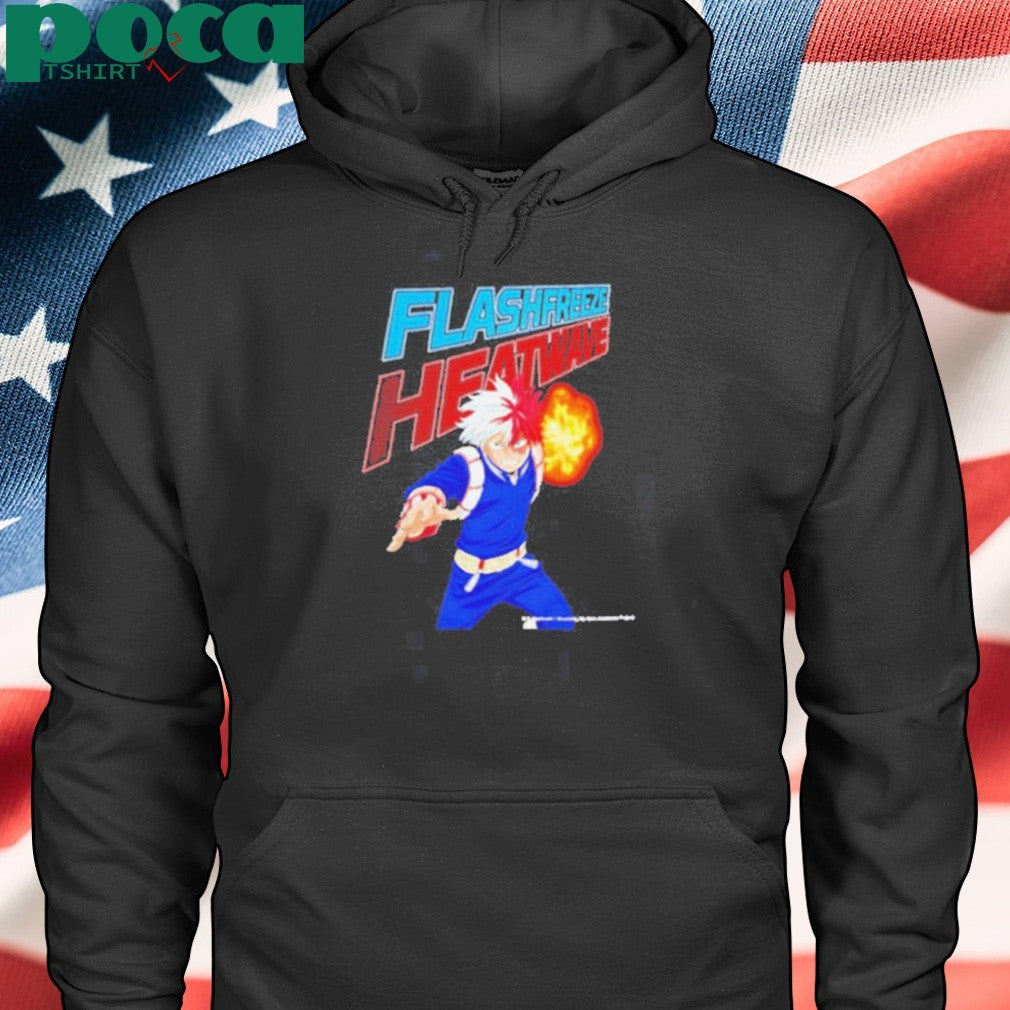 Todoroki Shoto Flashfreeze Heatwave My Hero Academia shirt