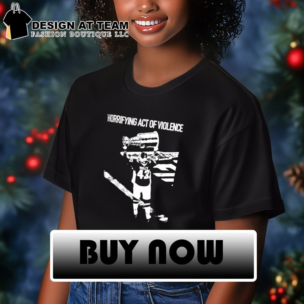 Tom Wilson Willy Washington Capitals Horrifying Act Of Violence shirt