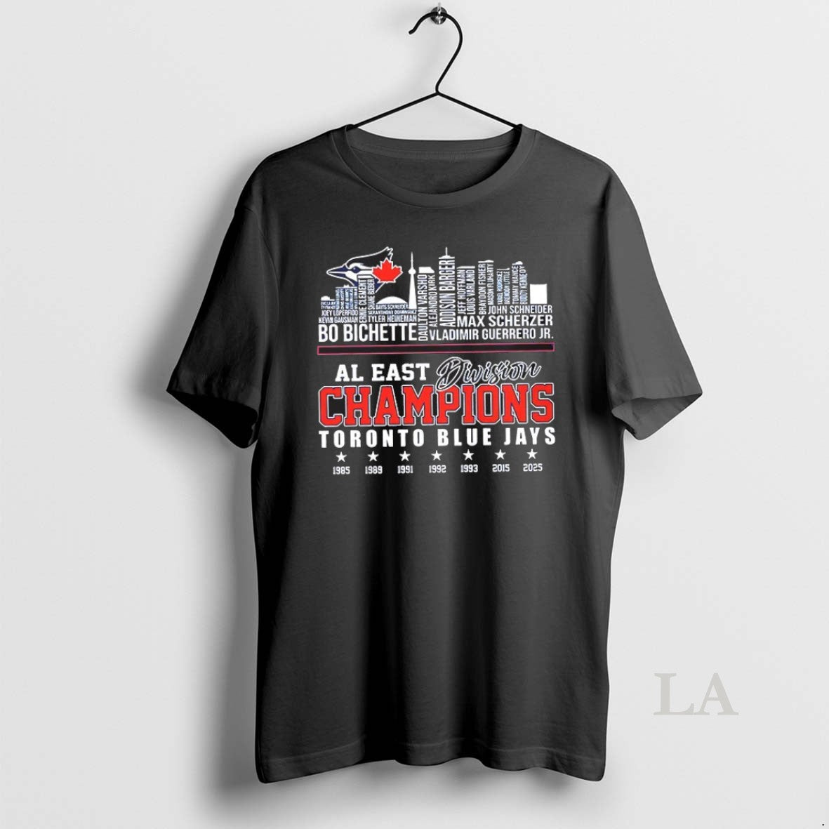 Top Toronto Blue Jays Baseball 2025 Al West Division Champions Players City Skyline