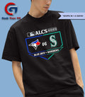 Toronto Blue Jays vs Seattle Mariners MLB 2025 American League Championship Series matchup shirt