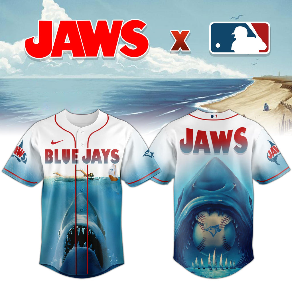 Toronto Blue Jays Jaws Shark Jersey 2025