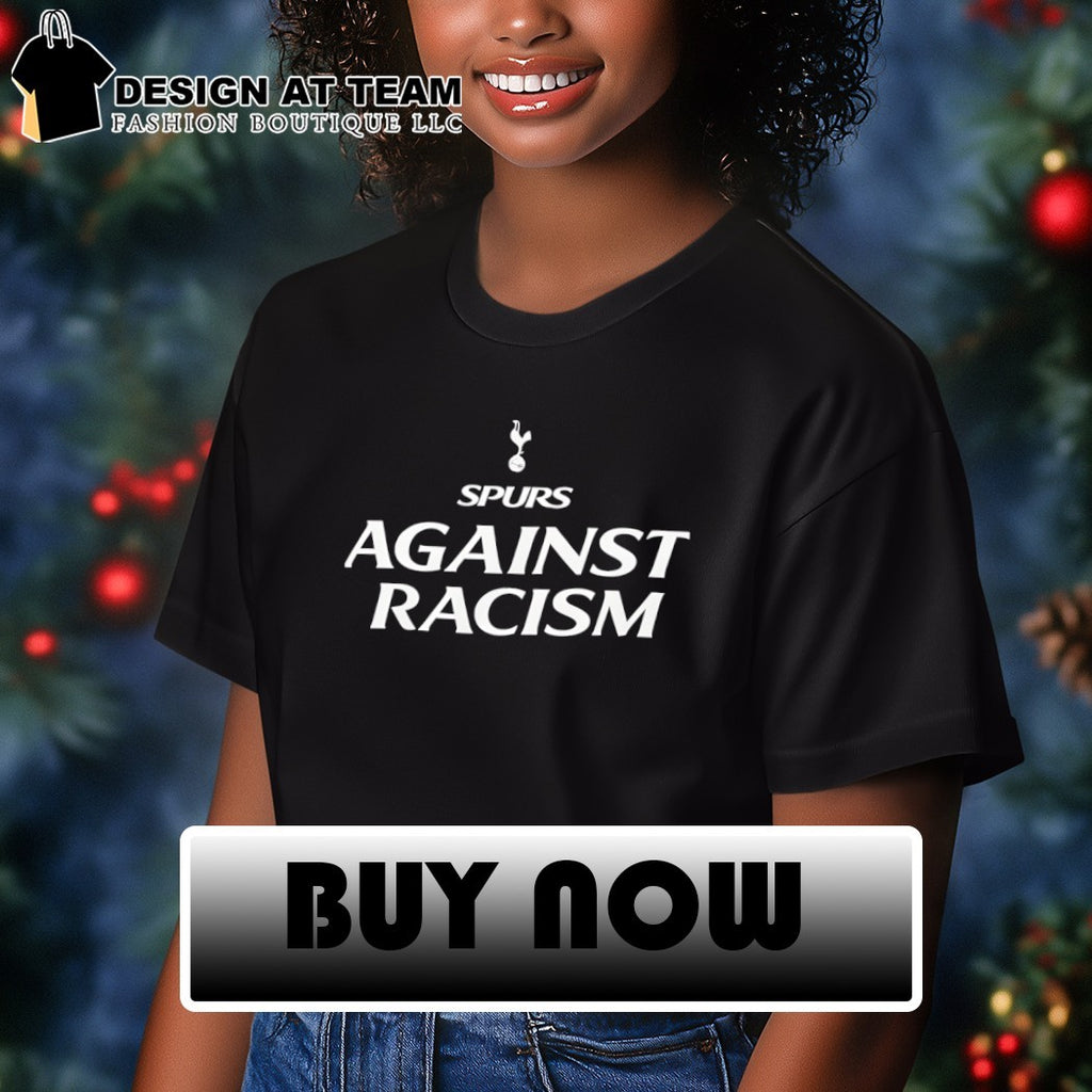 Tottenham Hotspur FC logo Against Racism shirt