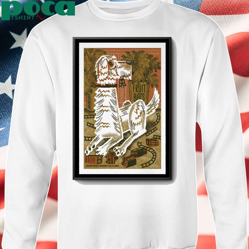Tour 2025 Fruit Bats Pickathon Happy Valley, OR Tour Poster shirt