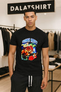 Travis Scott Astroworld Head and Roller Coaster shirt