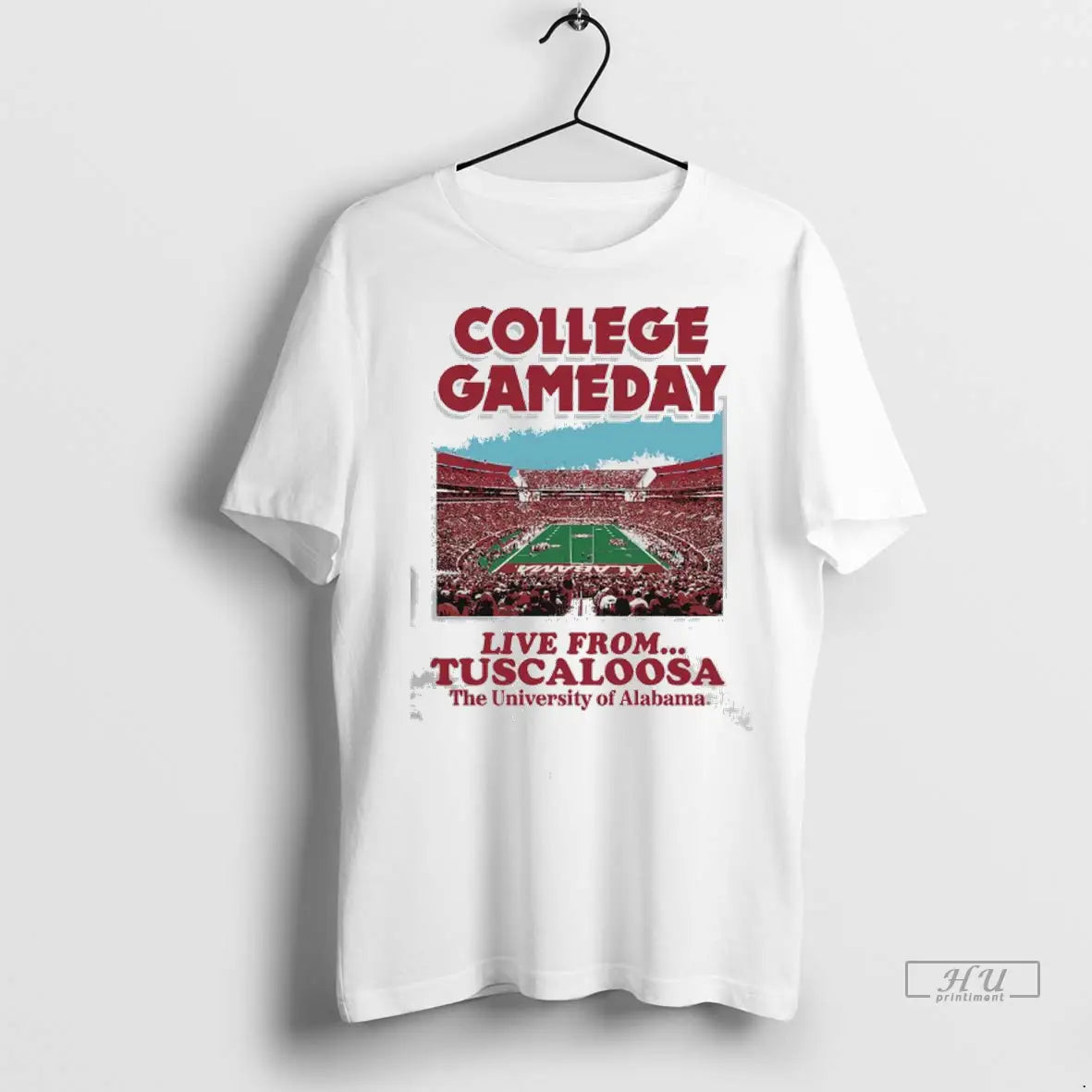 Trending 2025 College Gameday Live From Tuscaloosa The University Of Alabama Ladies T Shirt