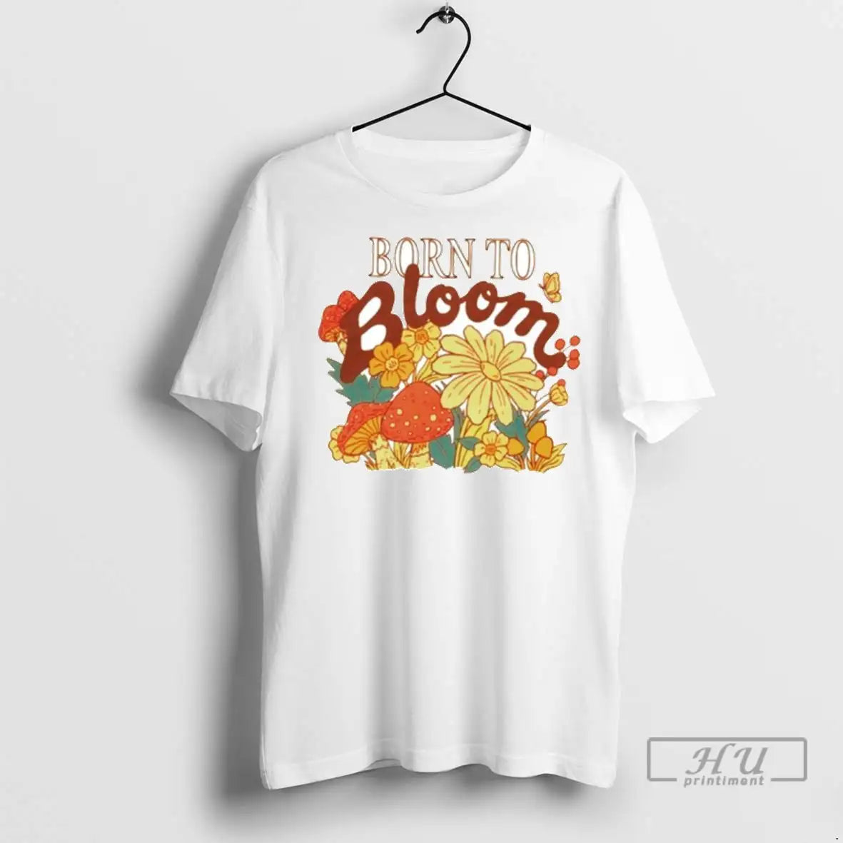 Trending Born To Bloom Ornaments T Shirt