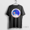 Trending Chicago Cubs Baseball Heartbeat Ems Skyline T Shirt