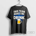 Trending Dallas Cowboys This Team Makes Me Drink Ornaments T Shirt