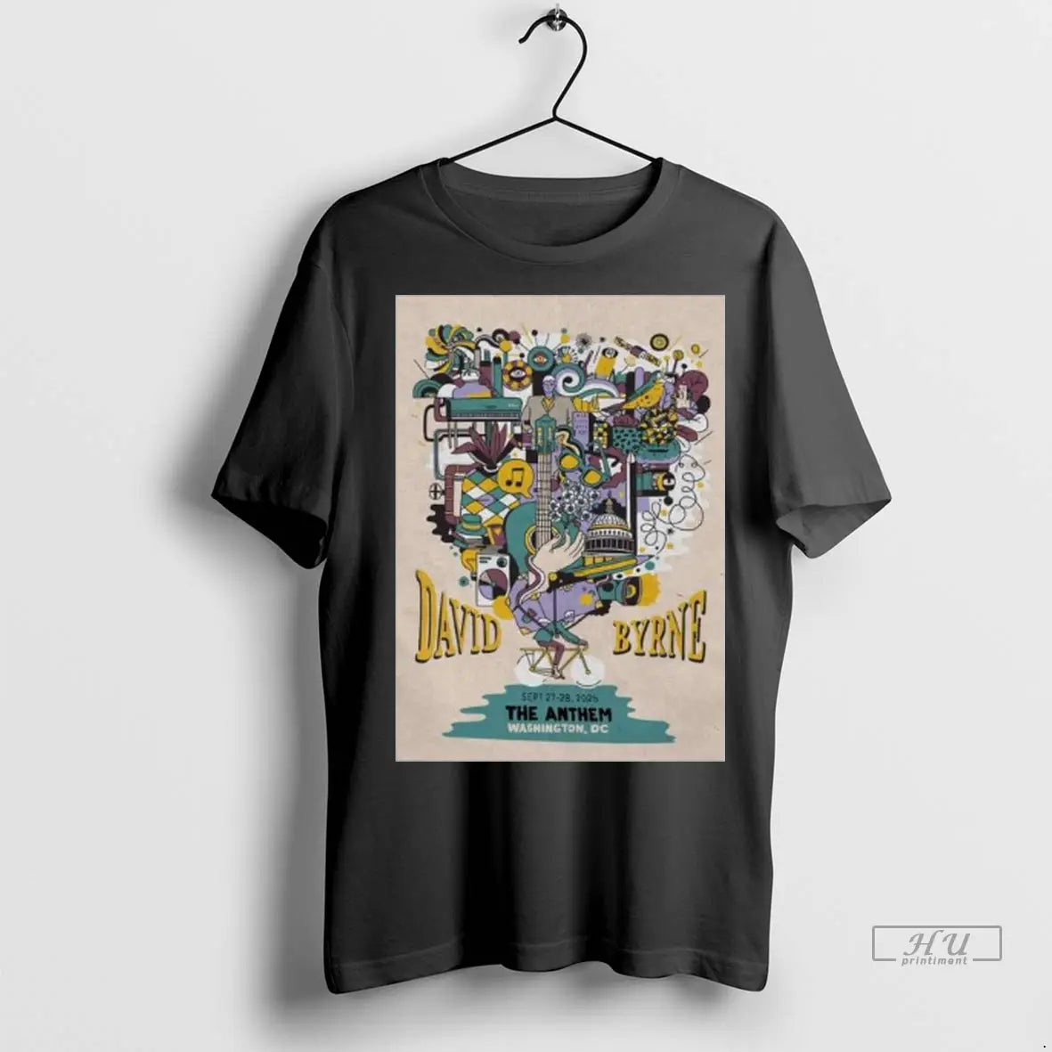 Trending David Byrne Washington Dc Show September 27 28 2025 Long Sleve T Shirt