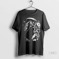 Trending Death Rider Horse Skull Halloween T Shirt