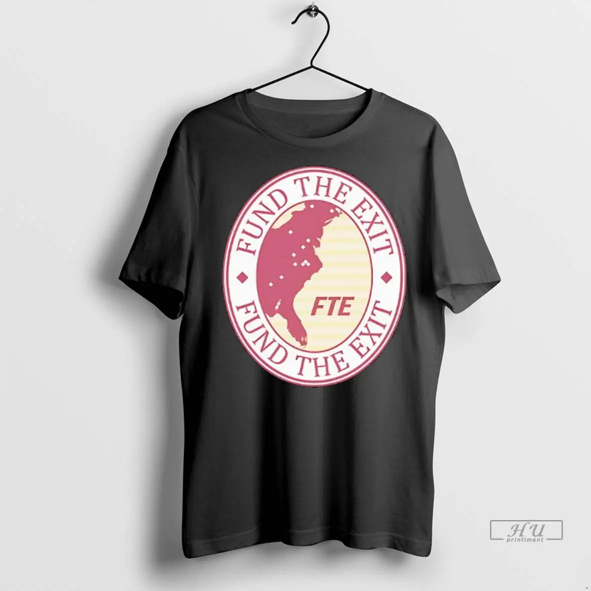Trending Fund The Exit Fte Logo Ladies T Shirt