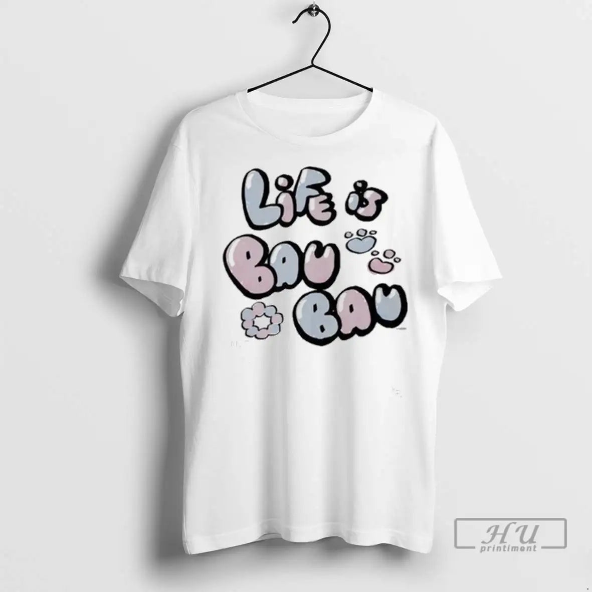 Trending Fuwamoco Life Is Bau Bau Ladies T Shirt