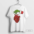 Trending Grinch Cardiac Christmas Lights Ornaments T Shirt