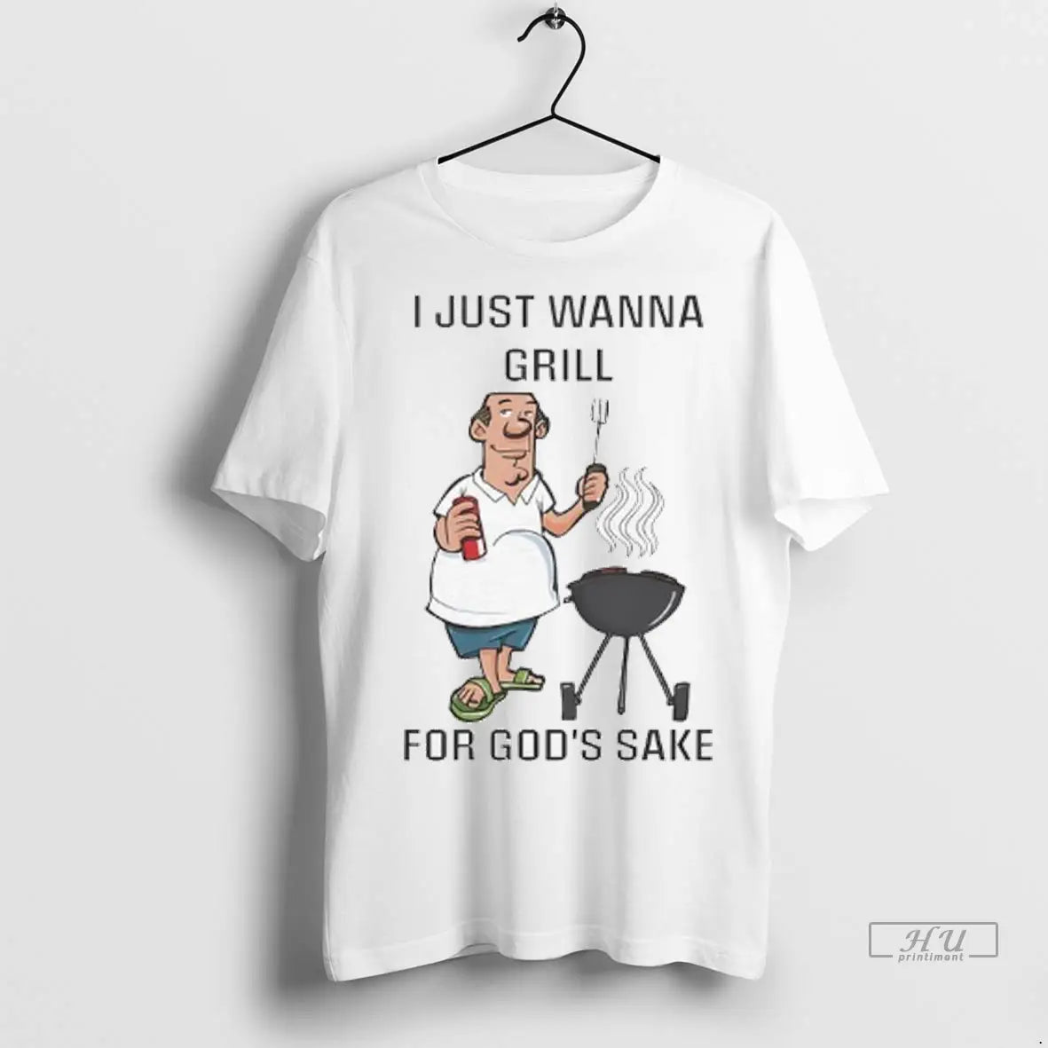 Trending I Just Wanna Grillfor Gods Sake Ladies T Shirt