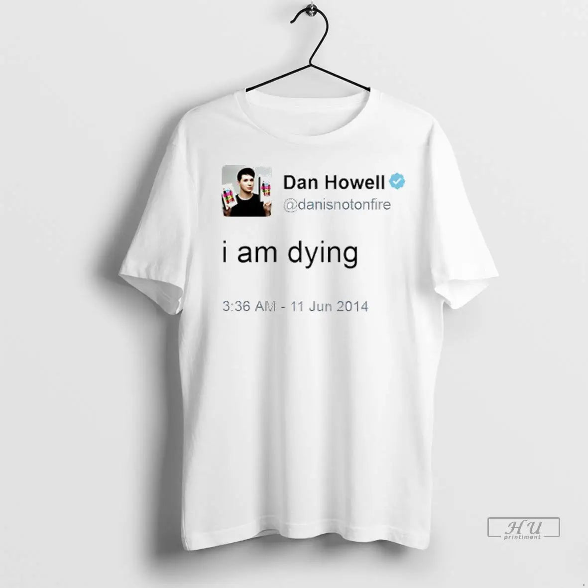Trending I Am Dying Dan Howell Ladies T Shirt