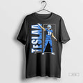 Trending Isaac Teslaa Picture Frame Detroit Lions T Shirt