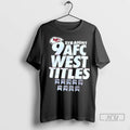 Trending Kansas City Chiefs Straight 9 Afc West Titles T Shirt