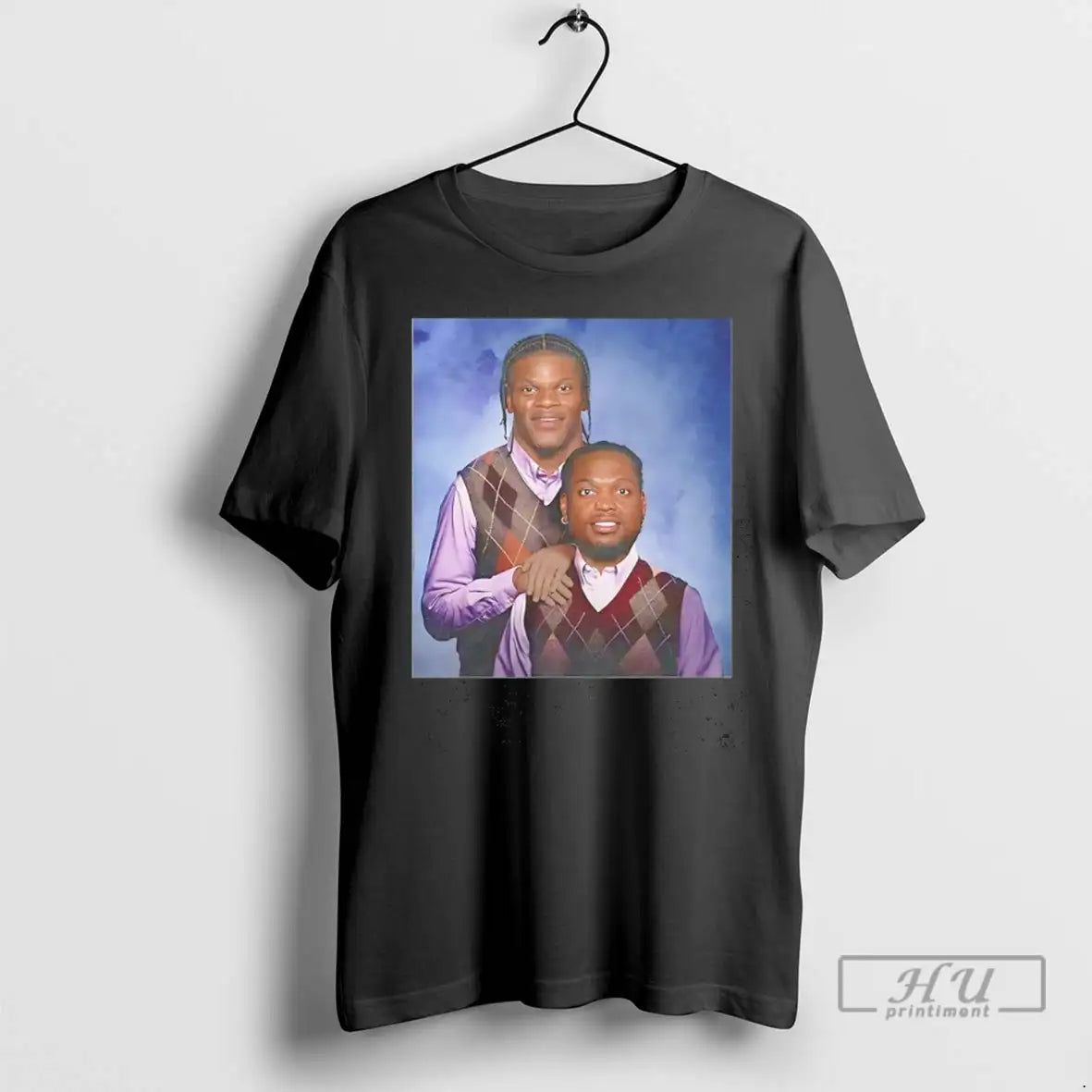 Trending Lamar Jackson And Derrick Henry Step Brothers Baltimore Ravens Tee T Shirt