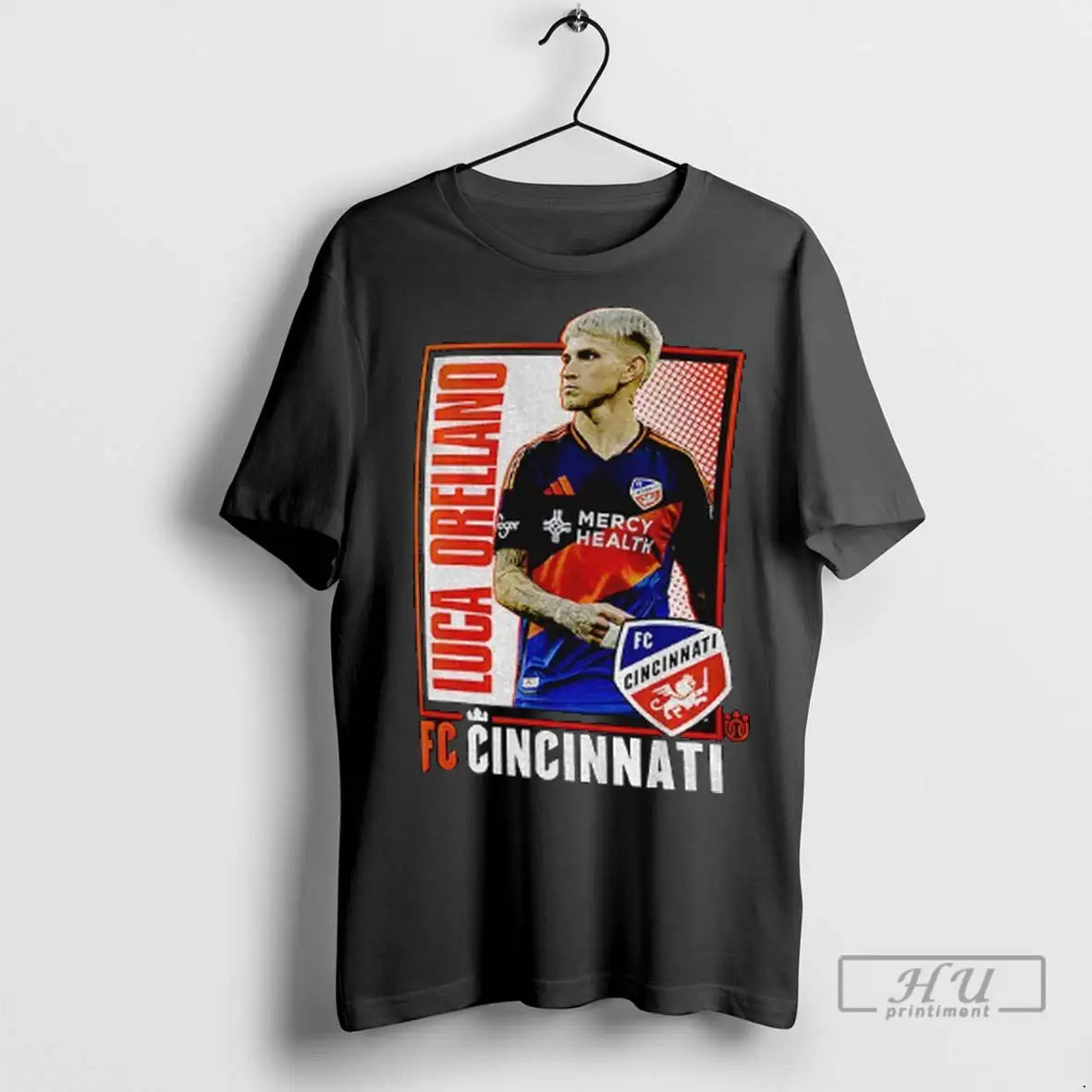 Trending Luca Orellano Fc Cincinnati Major League Soccer Logo T Shirt