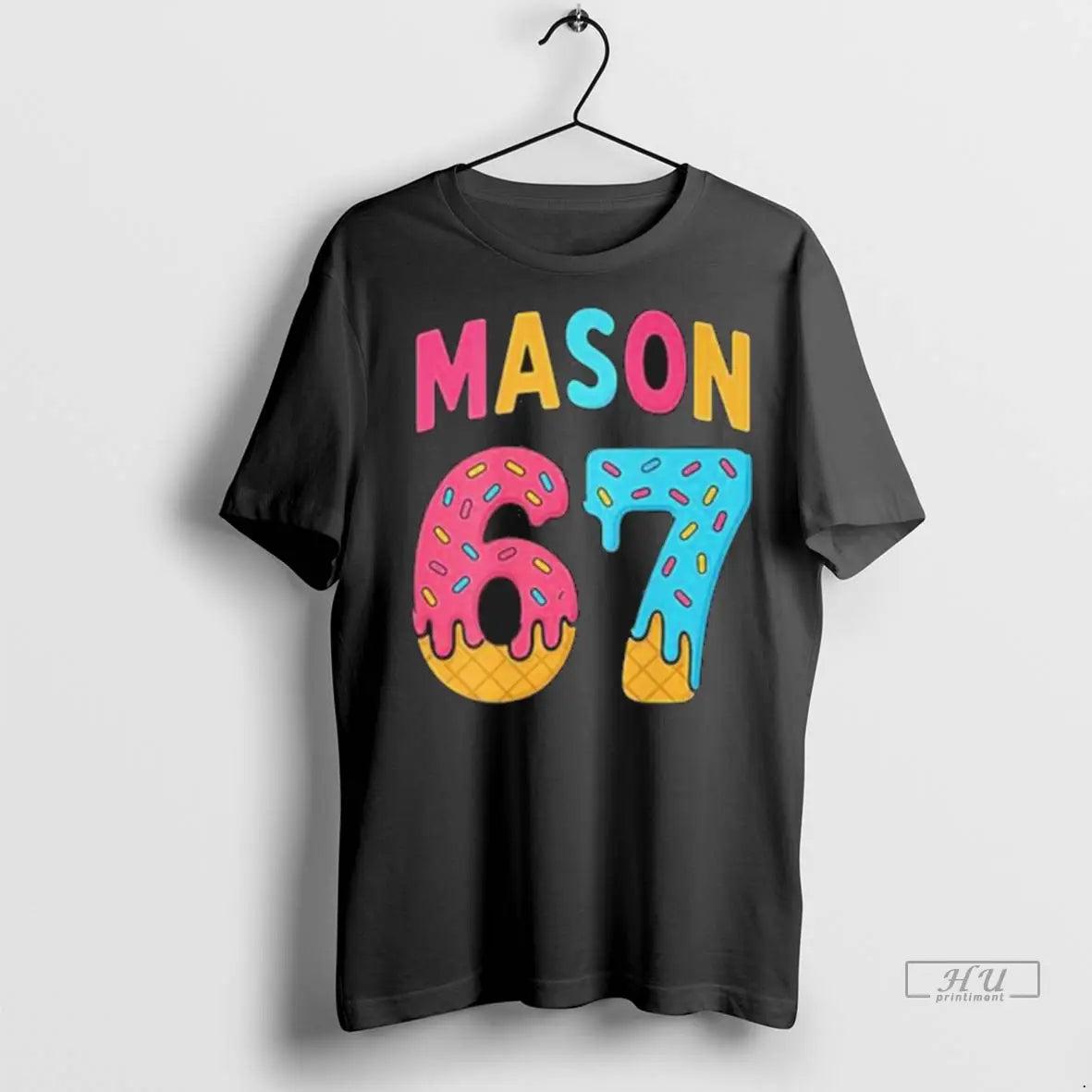 Trending Mason 67 Ice Cream Meme Six Seven 67 T Shirt