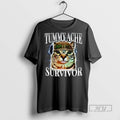 Trending Officials Tummy Ache Survivor Cat T Shirt