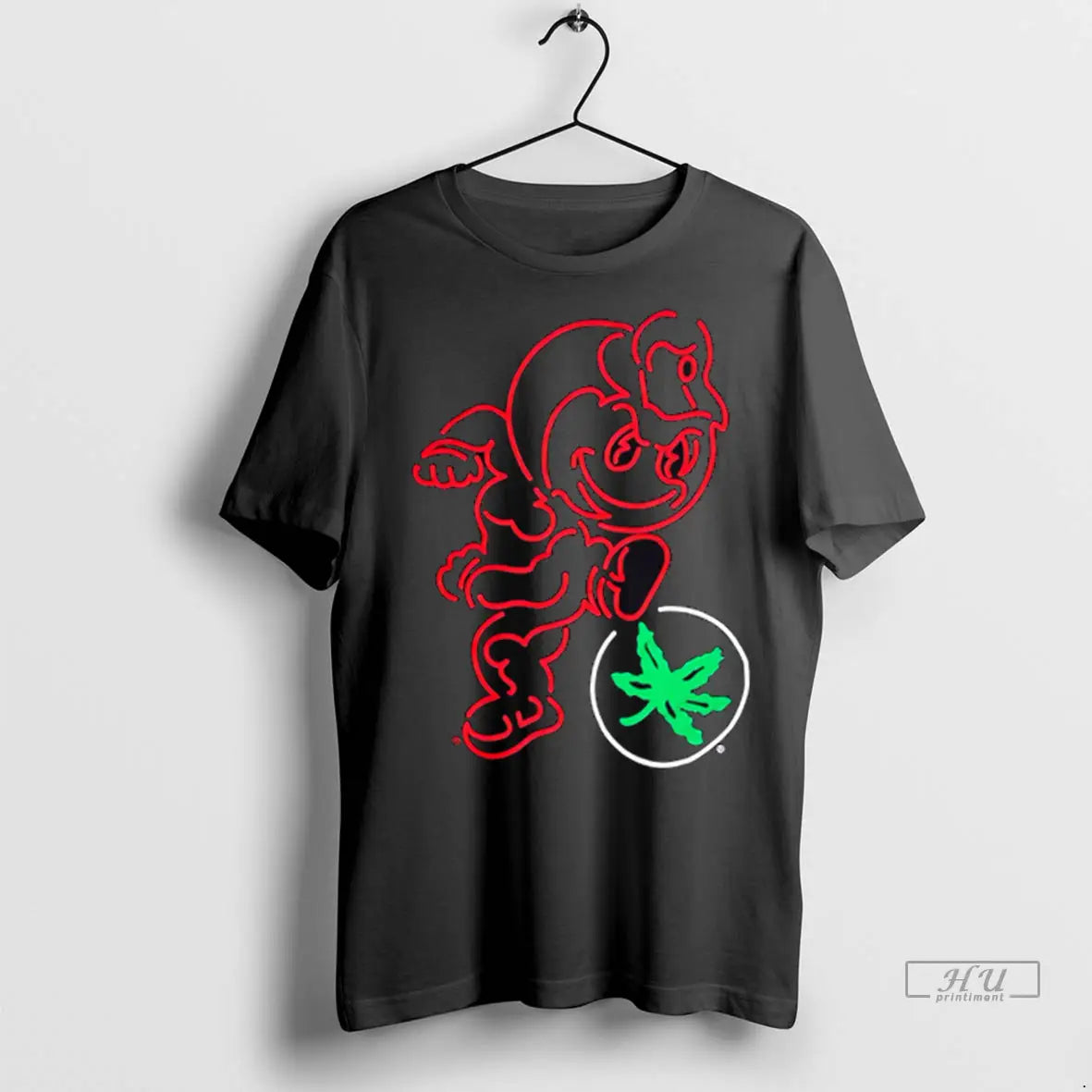Trending Ohio State Neon Mascot T Shirt