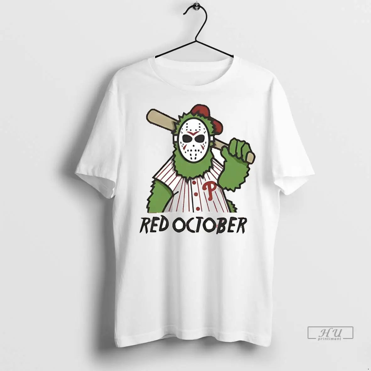 Trending Philadelphia Phillies Phanatic Jason Voorhees Red October T Shirt