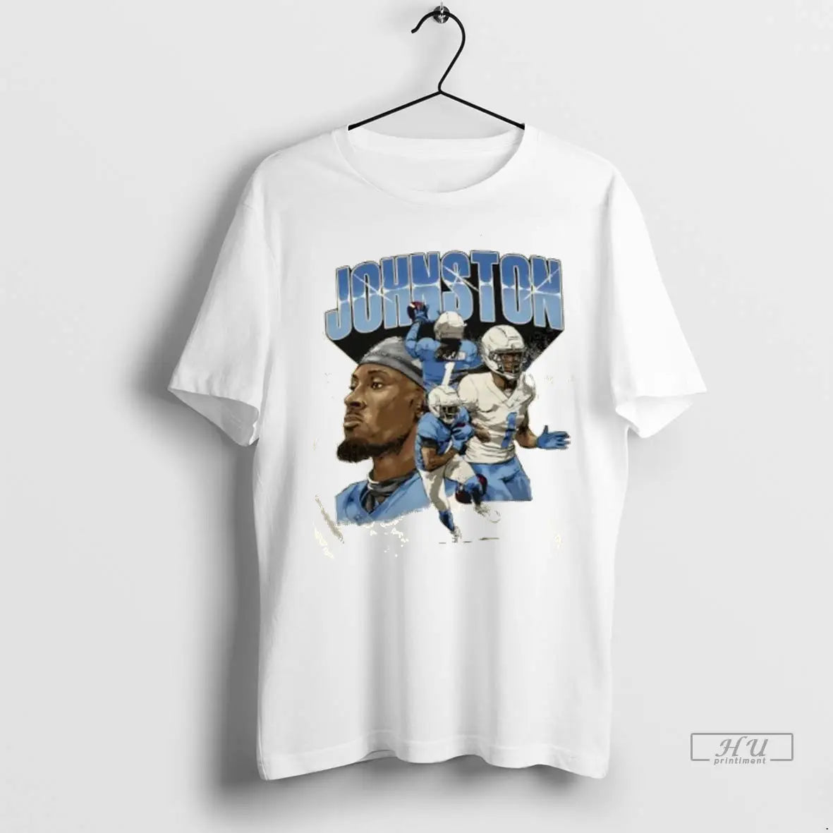 Trending Quentin Johnston Los Angeles Chargers Collage T Shirt