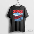 Trending Shark Attack Surfing Long Beach California Waves T Shirt