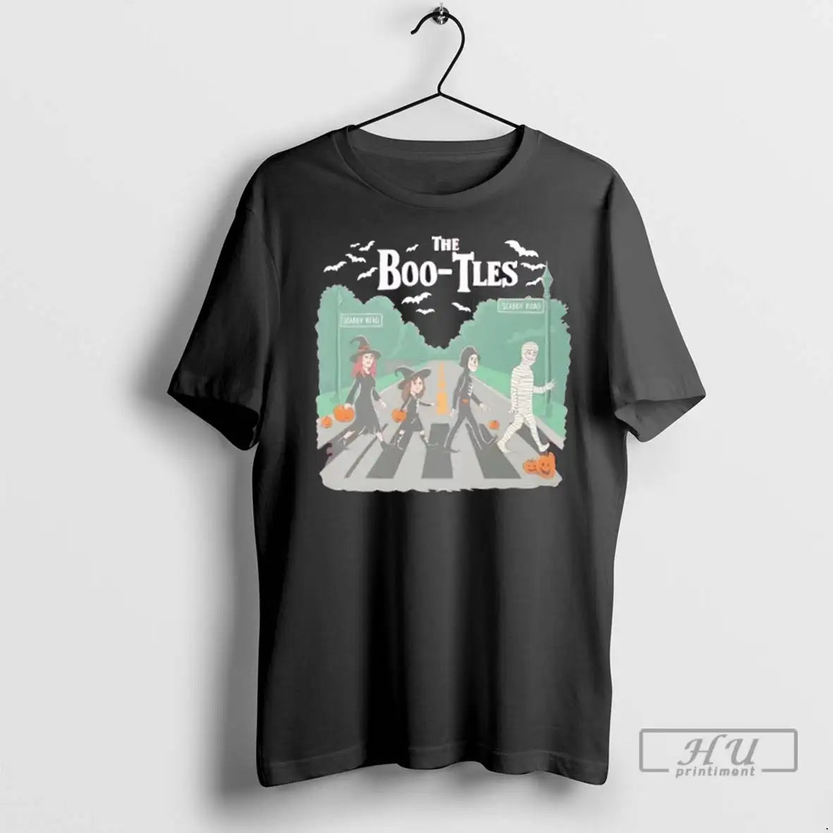 Trending The Boo Tles Scabby Road Halloween Parody T Shirt