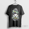 Trending This Girl Loves Her Green Bay Packers Diamond Heart 2 Sided T Shirt