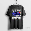 Trending Toronto Blue Jays 2025 Al East Division Champions Mascot Skyline T Shirt