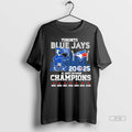 Trending Toronto Blue Jays Mascot 2025 Al East Division Champions T Shirt
