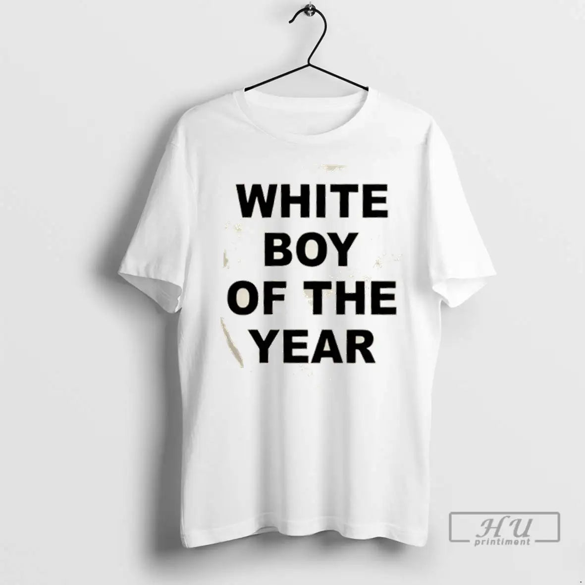 Trending White Boy Of The Year Grey T Shirt