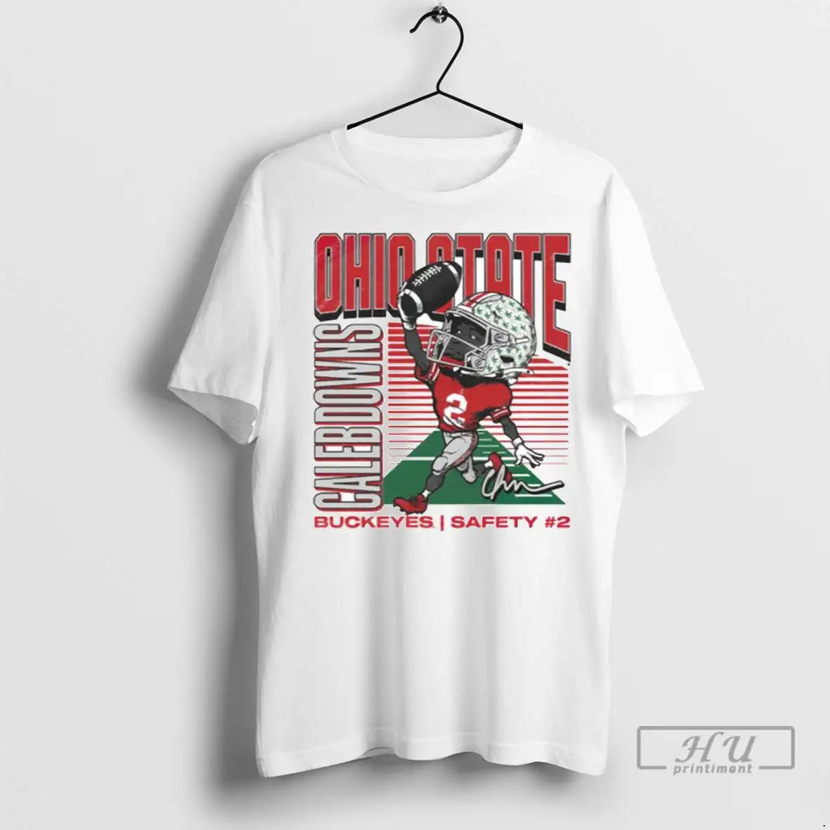 Trending Caleb Downs Ohio State Caricature T Shirt